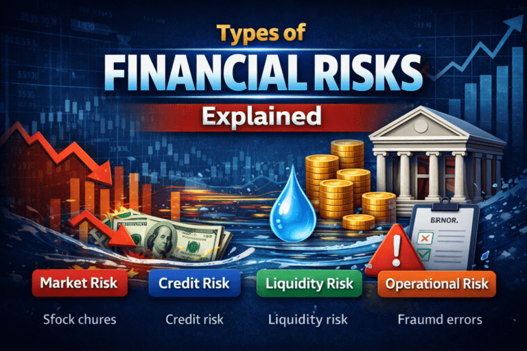 Types of Financial Risks Explained: Market, Credit, Liquidity and Operational Risk