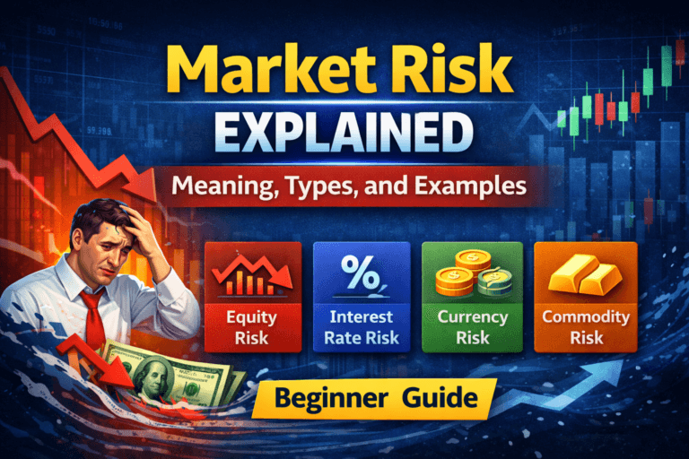 Market Risk Explained: Meaning, Types and Real Life Examples