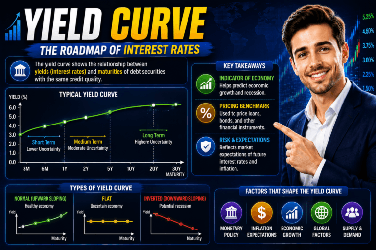 Yield Curve: Meaning, Example and Real Life Context
