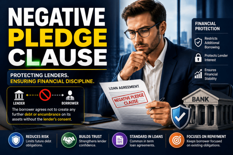 Negative Pledge Clause: Meaning, Example and Real Life Context