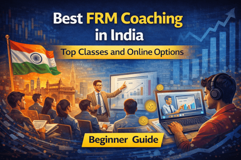 Best FRM Coaching in India: Top Classes and Online Options
