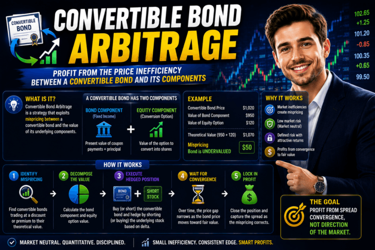 Convertible Bond Arbitrage: Meaning, Example and Real Life Context